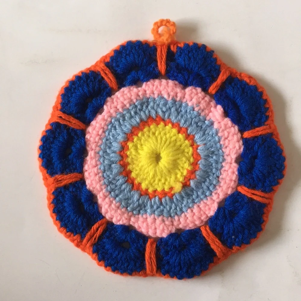 🐠 4 handcrafted potholders